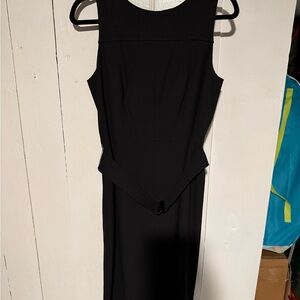 Ann Taylor Classic Black Midi Dress